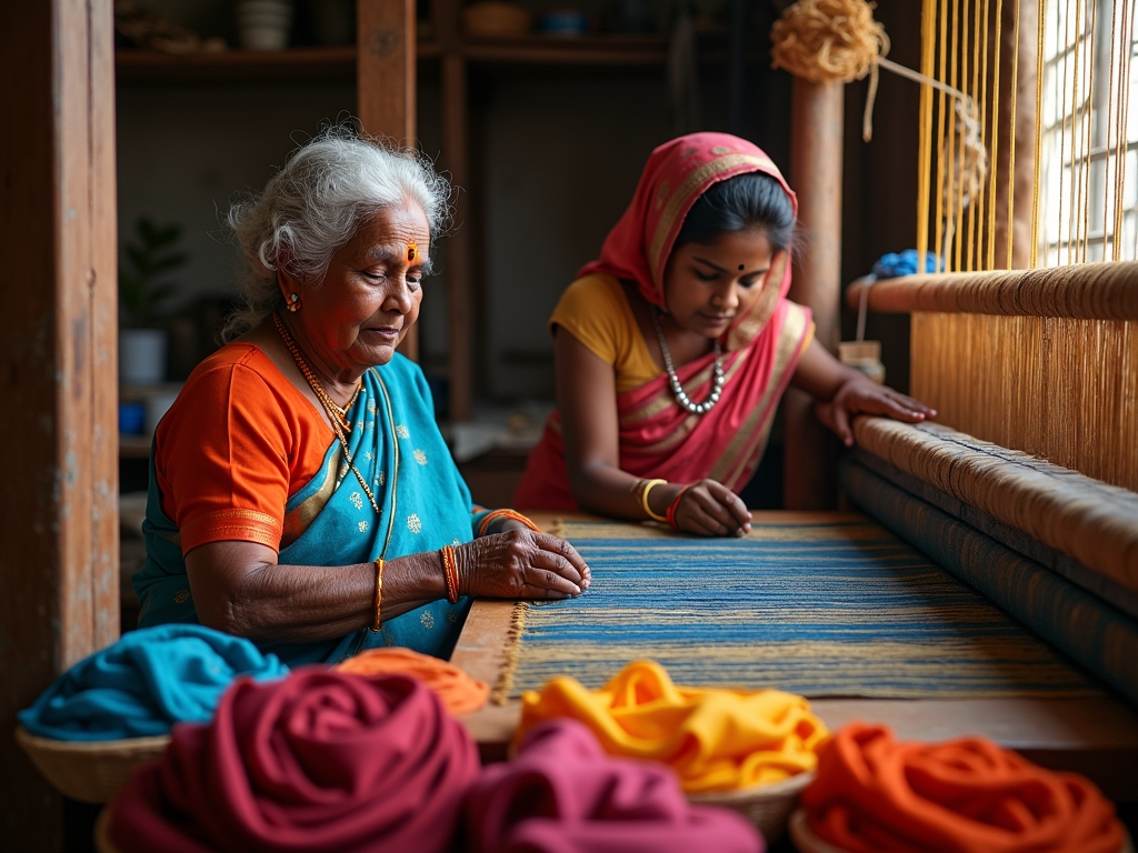 Traditional Saree Weavers